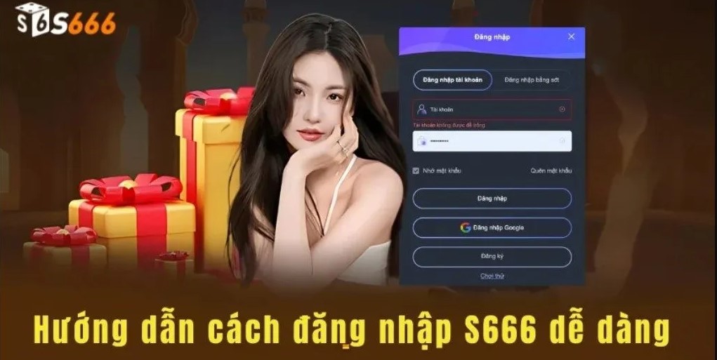 Đăng nhập S666 2 Hướng dẫn đăng nhập S666 tham gia cá cược trực tuyến